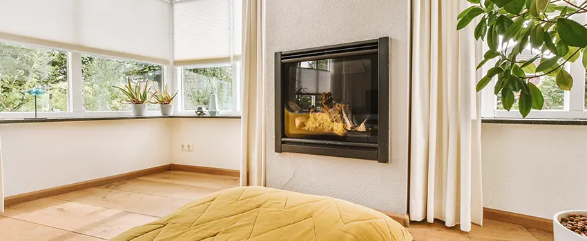 Residential Fireplace Ceramic Glass Installation in Northampton, MA