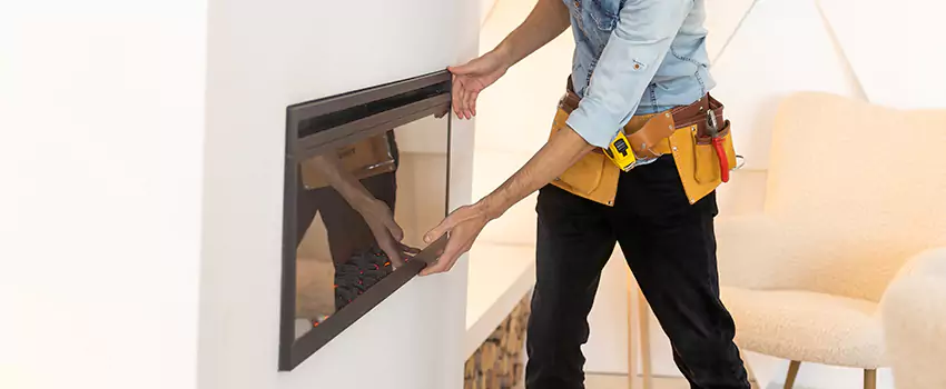 Metal Fireplace Installation in Northampton, Massachusetts
