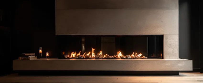 Gas Fireplace Ember Bed Design Services in Northampton, Massachusetts