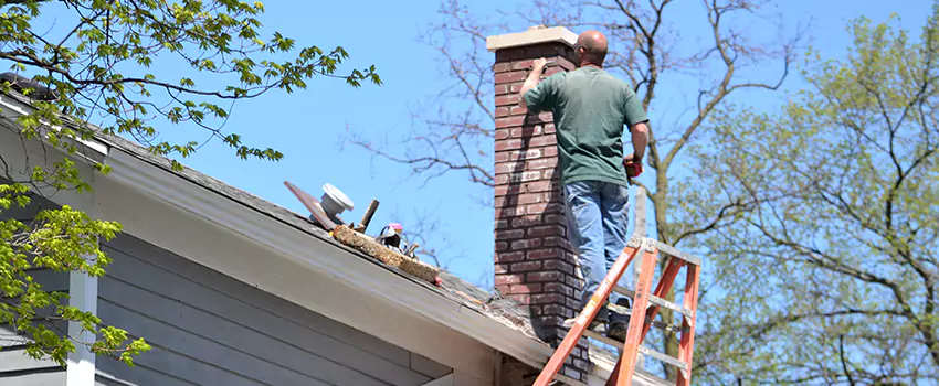 Vinyl and PVC Chimney Flashing Installation in Northampton, MA