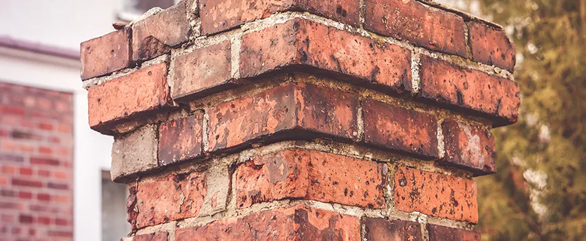 Cracked Chimney Bricks Repair Cost in Northampton, Massachusetts