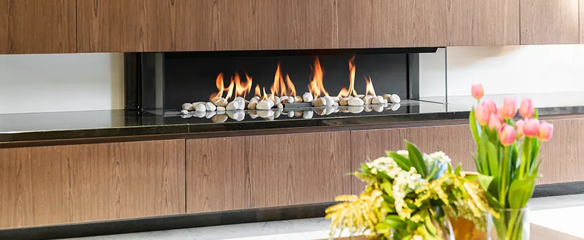 Double-height Fireplace Design Refurbishment in Northampton, Massachusetts